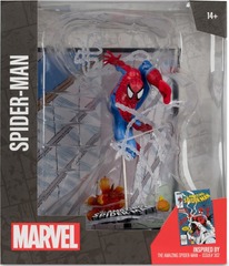 Marvel Collection Wv3 Spider-Man (The Amazing Spider-Man #302) 1:10 Scale Posed Figure